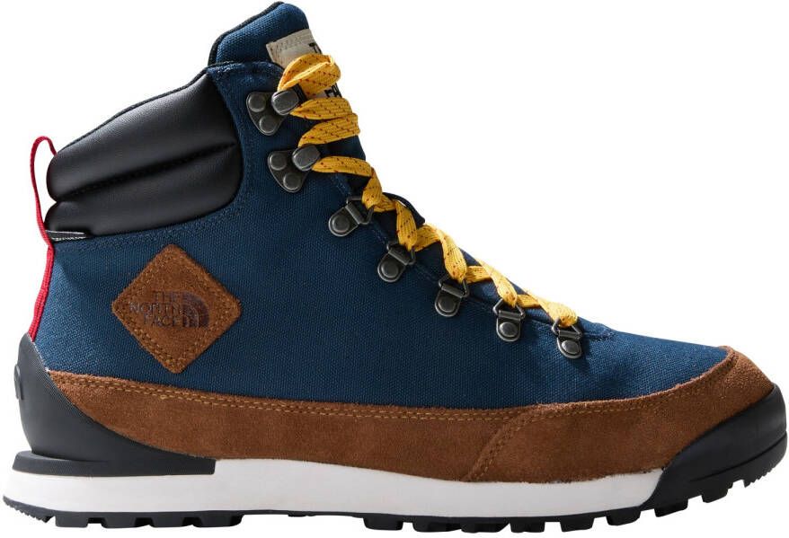 The North Face Back-To-Berkeley IV wandelschoenen petrol cognac rood