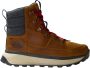 The North Face Bergen Leather WP Winterschoenen bruin - Thumbnail 1