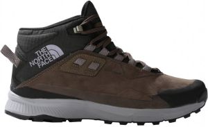 The North Face Cragstone Leather Mid WP Wandelschoenen zwart
