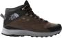 The North Face Cragstone Leather Mid WP Wandelschoenen bruin - Thumbnail 1