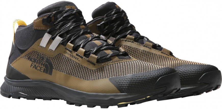 The North Face Cragstone Mid WP Wandelschoenen zwart olijfgroen