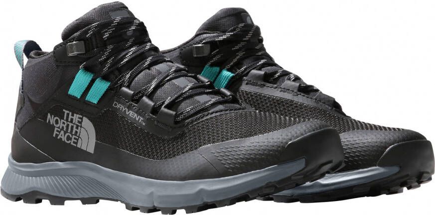 The North Face Women's Cragstone Mid Waterproof Wandelschoenen zwart grijs - Foto 2