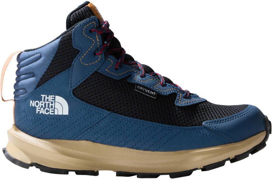 The North Face Youth Fastpack Hiker Mid WP Wandelschoenen blauw