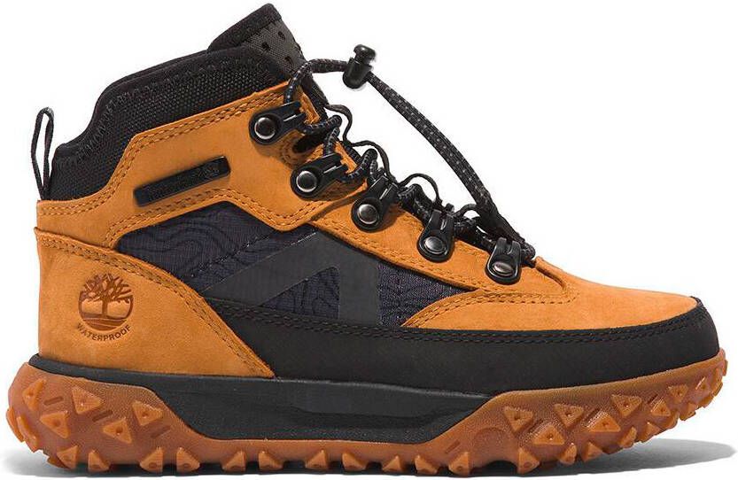 Timberland Kid's Greenstride Motion 6 Mid Bungee WP Boot Vrijetijdsschoenen bruin