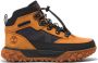 Timberland Kid's Greenstride Motion 6 Mid Bungee WP Boot Vrijetijdsschoenen bruin - Thumbnail 1
