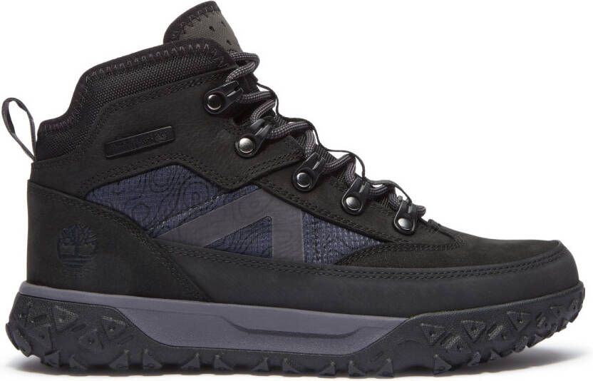 Timberland Kid's Greenstride Motion 6 Mid Bungee WP Boot Vrijetijdsschoenen zwart