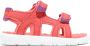 Timberland Kid's Perkins Row 2-Strap Sandal Sandalen maat 10K rood wit - Thumbnail 2