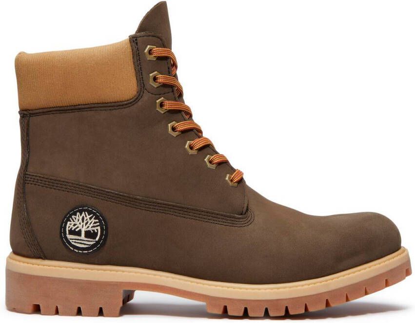 Timberland Premium 6 Inch Lace Up Waterproof Boot Hoge schoenen bruin