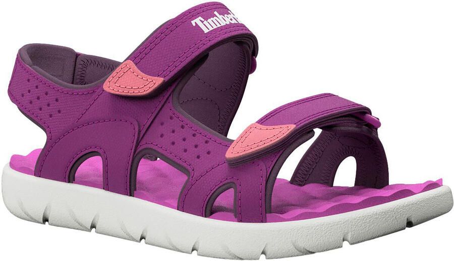 Timberland Perkins Row Backstrap Sandalen Voor Peuters Paars Meisjes - Foto 2