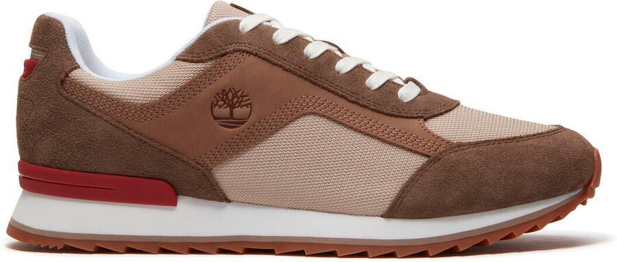 Timberland Scout Heights Low Lace Up Sneaker Sneakers bruin