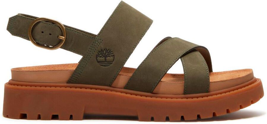 Timberland Women's Clairemont Way Backstrap Sandal Sandalen bruin