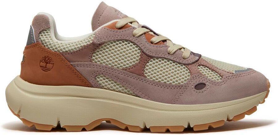 Timberland Women's Hazel Lane Low Lace Up Sneaker Sneakers bruin beige