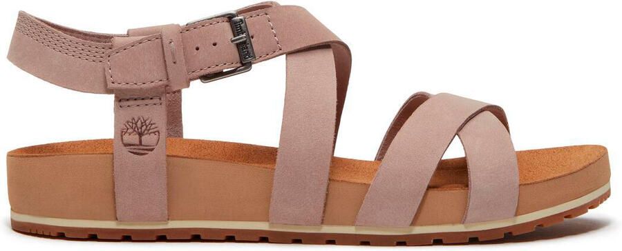 Timberland Women's Malibu Waves Backstrap Sandal Sandalen bruin