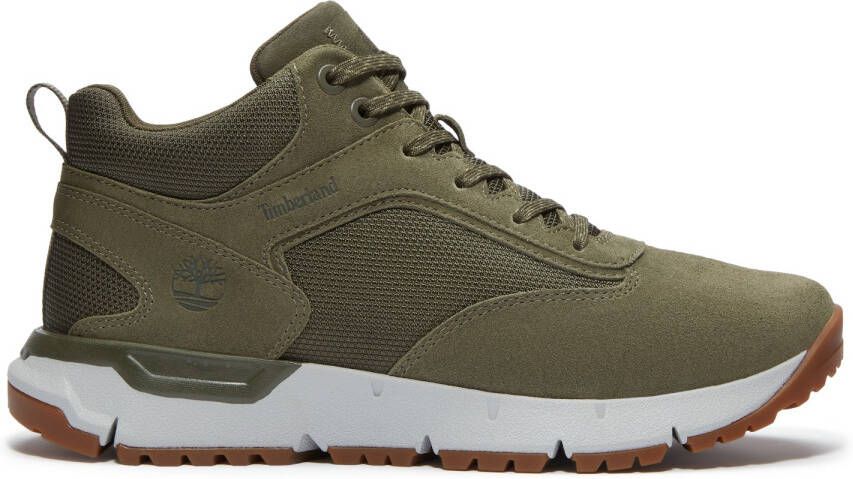 Timberland Voyager Park Mid Lace Up Sneaker Vrijetijdsschoenen groen suede