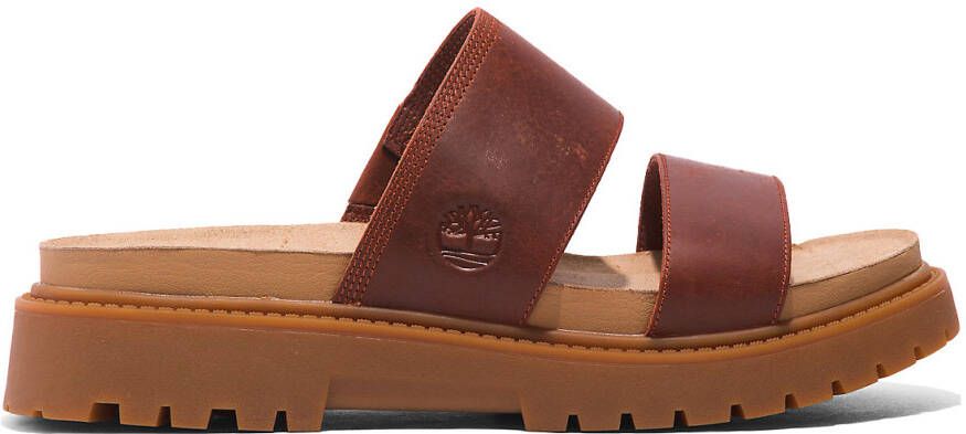 Timberland Women's Clairemont Way Slide Sandal Sandalen bruin