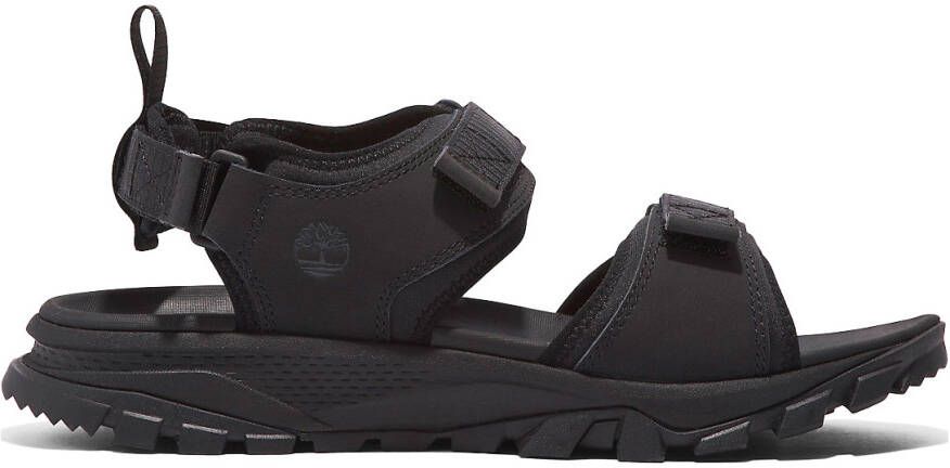 Timberland Women's Lincoln Peak 2-Strap Sandal Sandalen zwart