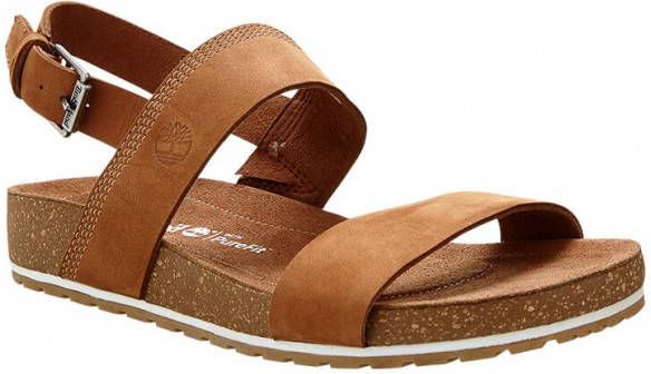 Timberland Women's Malibu Waves 2-Bands Sandal Sandalen bruin