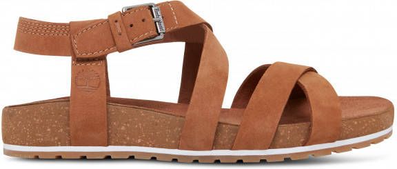 Timberland Women's Malibu Waves Ankle Strap Sandal Sandalen bruin