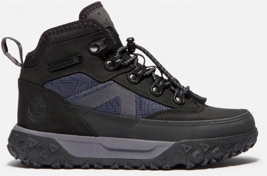 Timberland Youth's Greenstride Motion 6 Mid Bungee WP Boot Vrijetijdsschoenen wit zwart