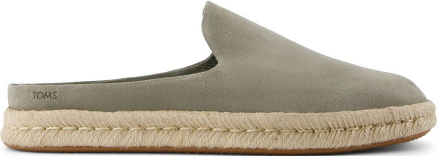 TOMS Santiago Mule Sandalen beige olijfgroen