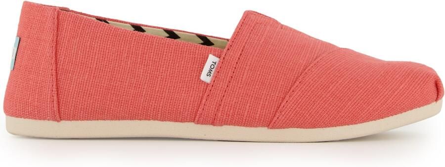 TOMS Women's Alpargata Espadrilles Sneakers rood