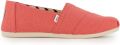 TOMS Women's Alpargata Espadrilles Sneakers rood - Oranje