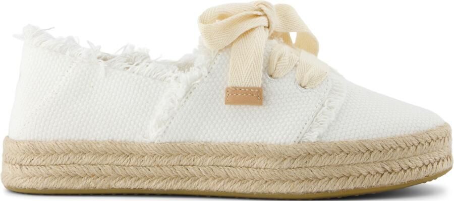 TOMS Women's Carolina Lace Up Sneakers beige wit - Foto 3