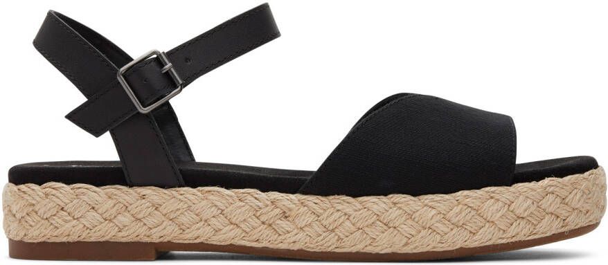 TOMS Women's Abby Sandalen zwart beige