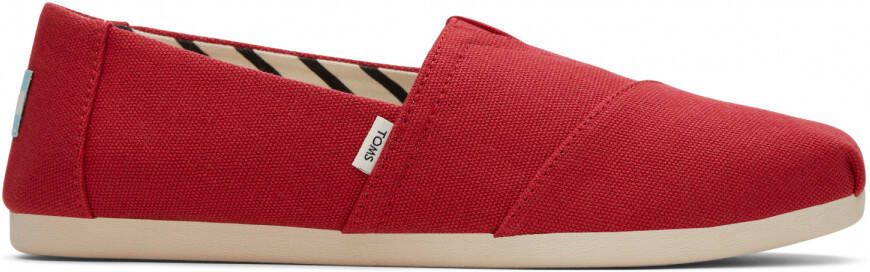 TOMS Women's Alpargata Espadrilles Sneakers rood