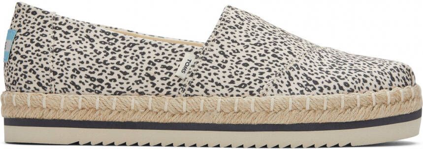 TOMS Women's Alpargata Platform Rope Sneakers beige grijs - Foto 2