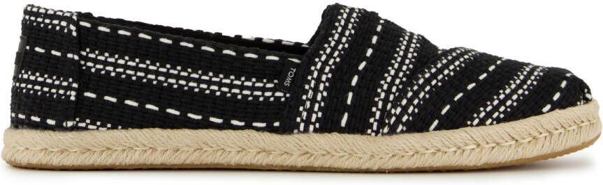 TOMS Schoenen Zwart Alpargata Loafers Zwart 10019676 Alpargata- Black - Foto 3
