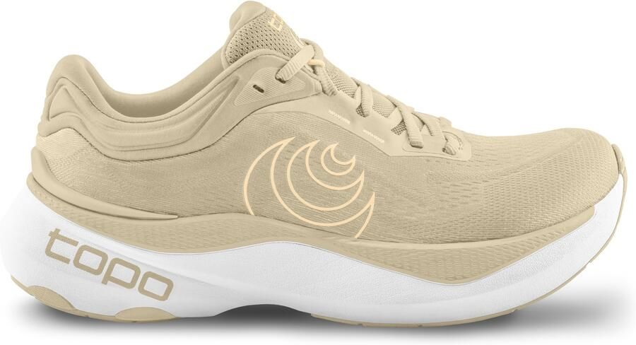 Topo Athletic Women's Aura 2 Hardloopschoenen tan wit