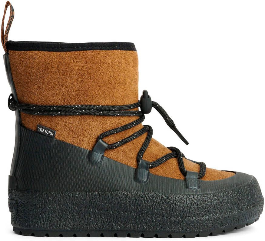 Tretorn Kid's Aspa Hybrid Winterschoenen zwart bruin