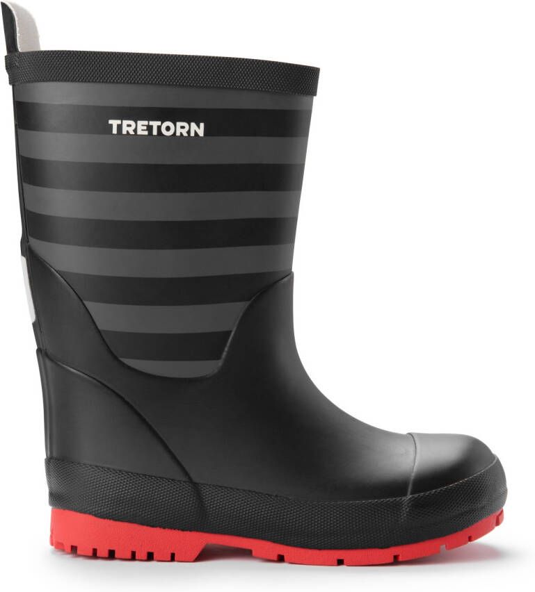Tretorn Kid's Gränna Rubberlaarzen grijs zwart