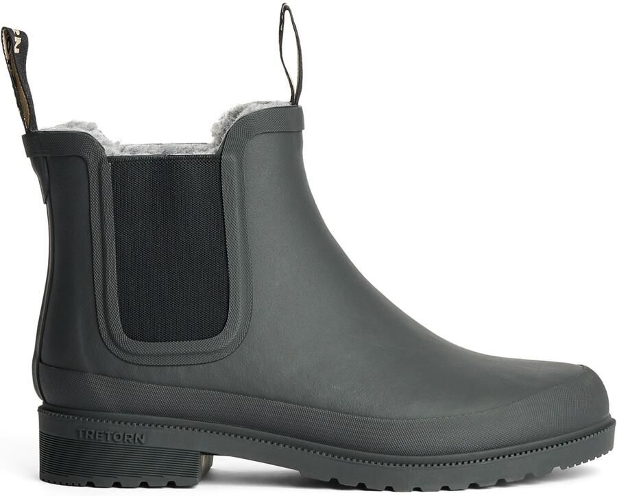 Tretorn Women's Chelsea Classic Insulated Hoge schoenen grijs zwart