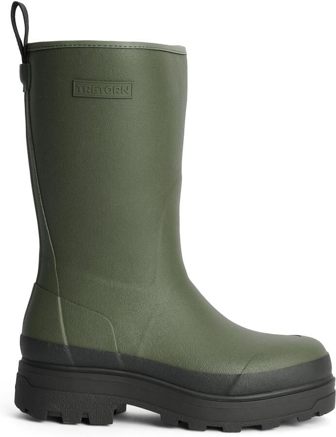 Tretorn Women's Halla Mid Winter Winterschoenen olijfgroen