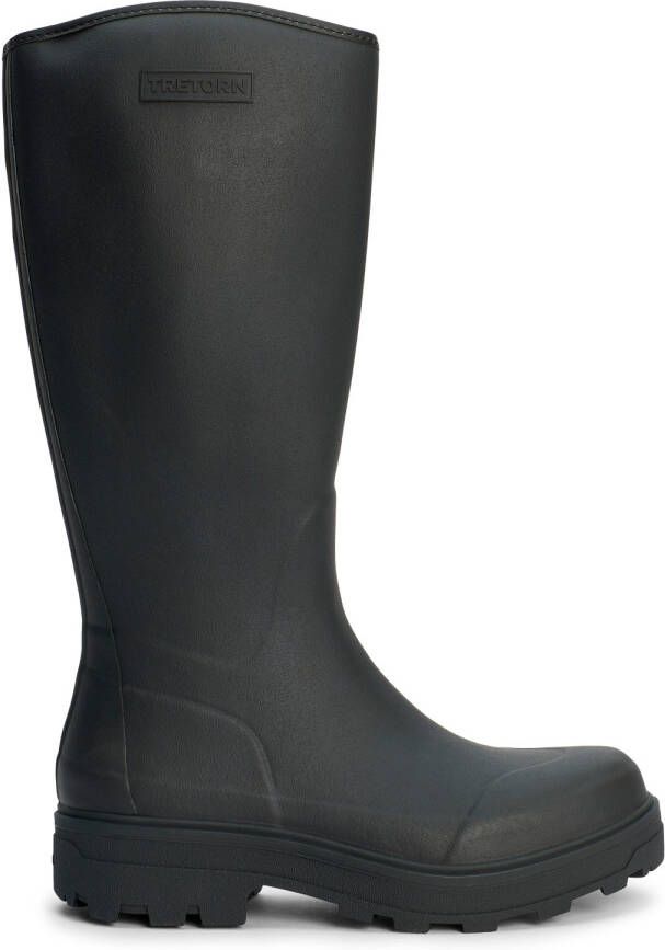 Tretorn Women's Halla Rubberlaarzen zwart grijs