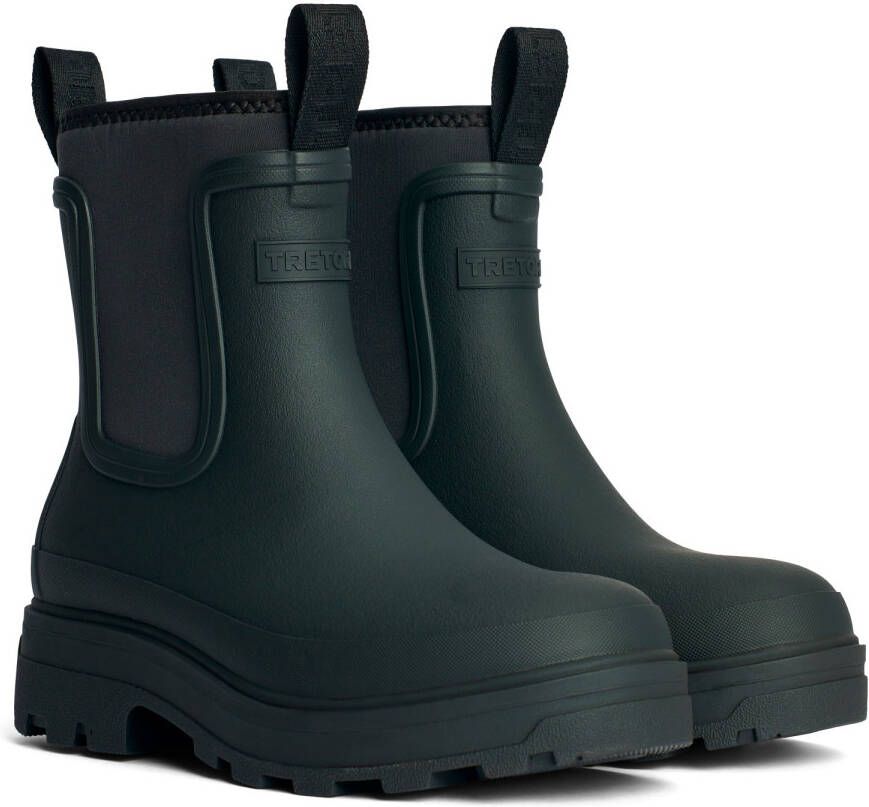 Tretorn Women's Yun Rubberlaarzen zwart blauw