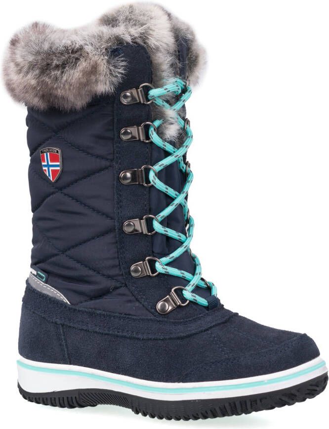 Trollkids Girl's Holmenkollen Snow Boots Winterschoenen blauw