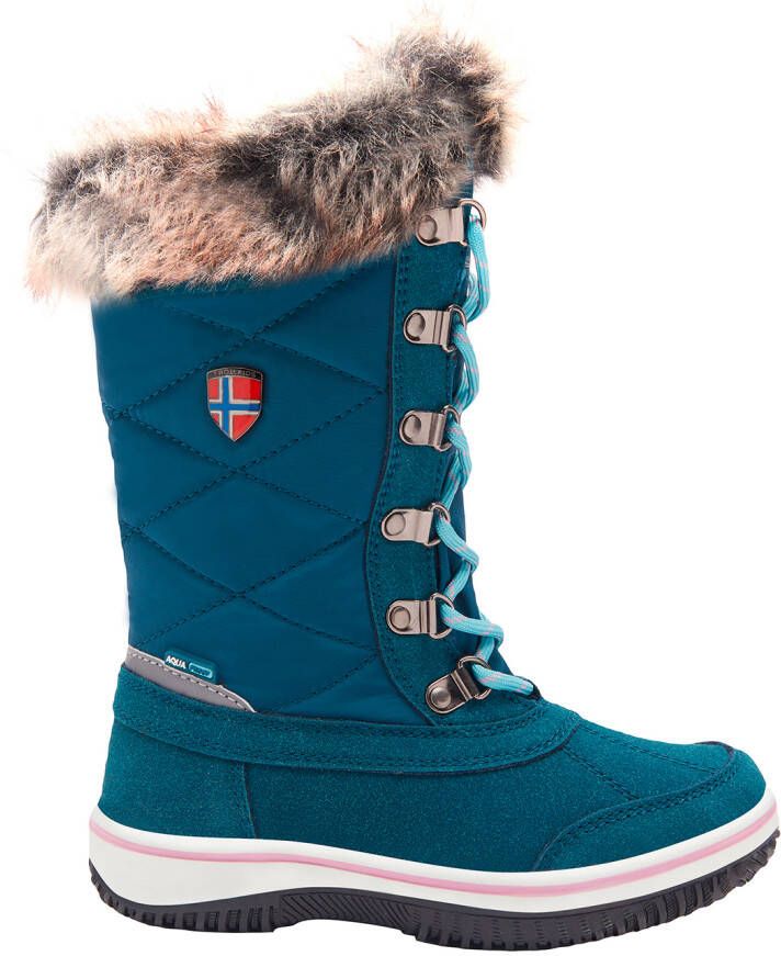 Trollkids Girl's Holmenkollen Snow Boots Winterschoenen blauw