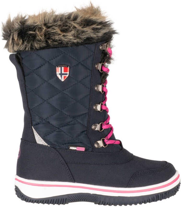 Trollkids Girl's Holmenkollen Snow Boots XT Winterschoenen blauw