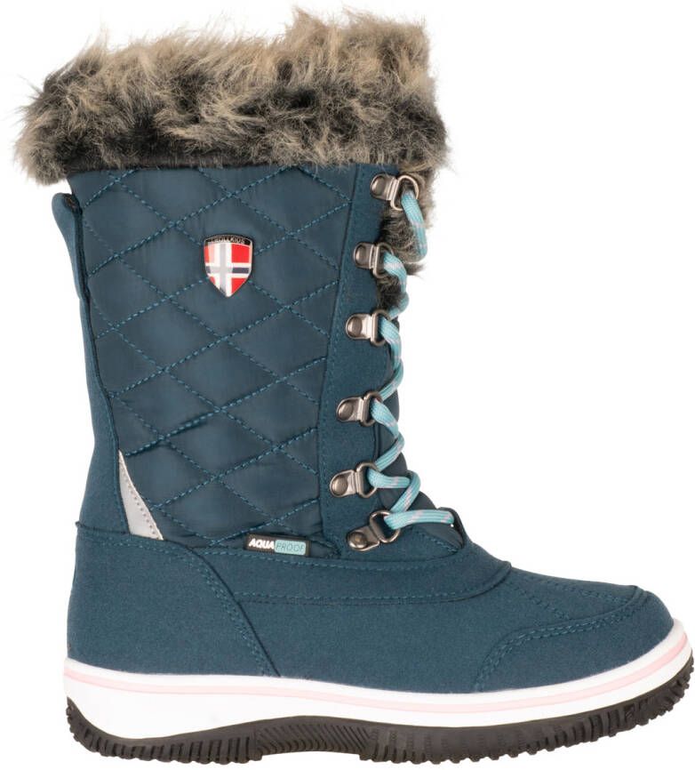 Trollkids Girl's Holmenkollen Snow Boots XT Winterschoenen blauw