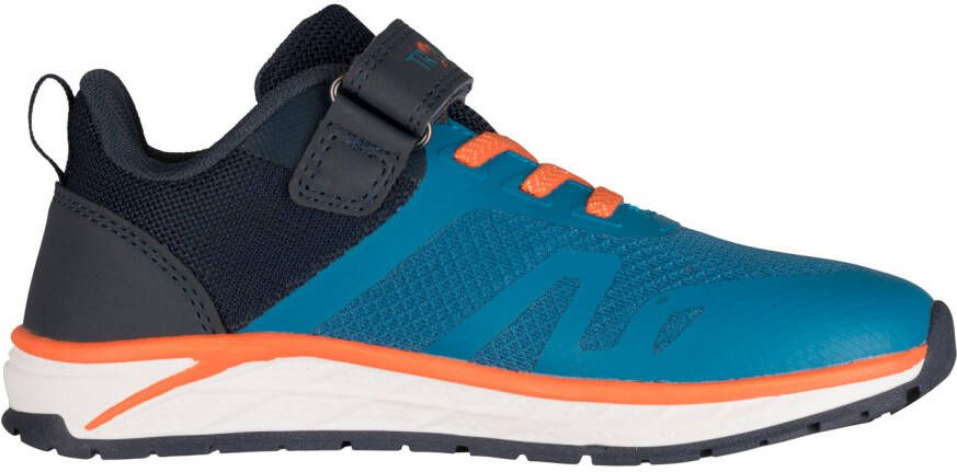 Trollkids Kid's Alesund Sneaker Vrijetijdsschoenen blauw oranje