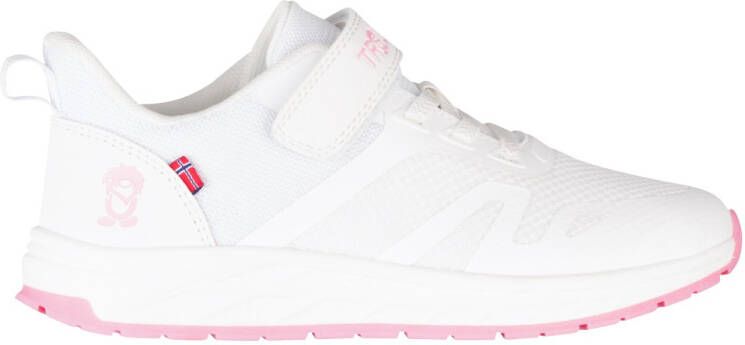 Trollkids Kid's Alesund Sneaker Vrijetijdsschoenen wit pink