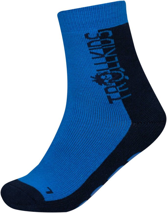 Trollkids Kid's Anti Slip Socks Pantoffels maat 35-38 9-11 Years blauw