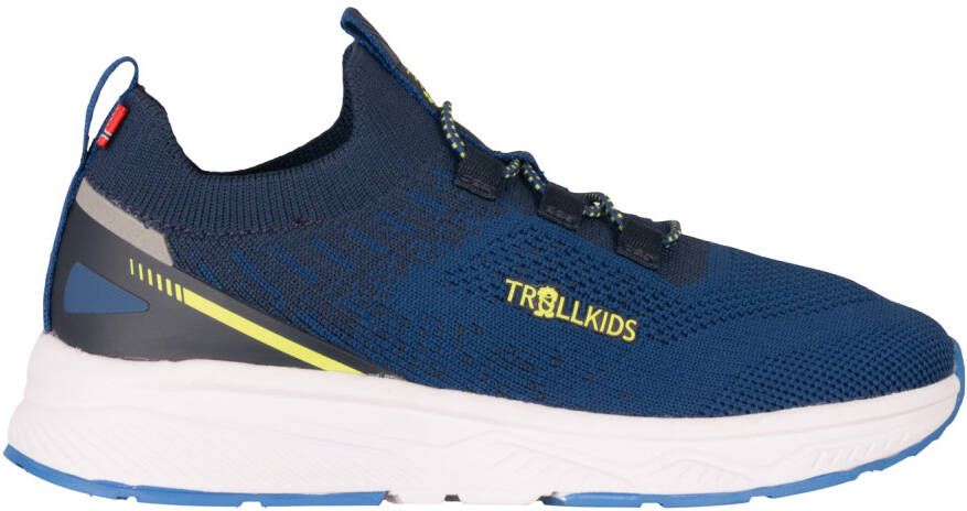 Trollkids Kid's Balestrand Sneaker Vrijetijdsschoenen blauw spring leaf