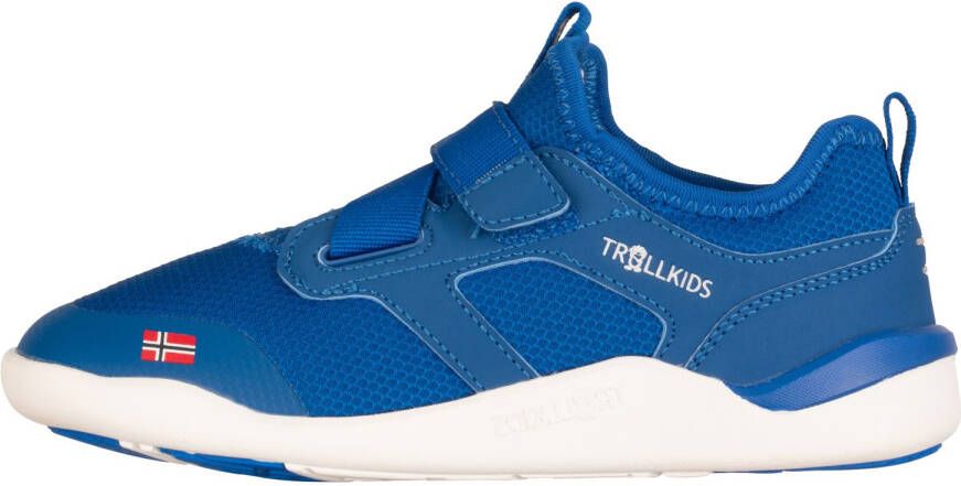 Trollkids Kid's Bergen Hiker Barefootschoenen blauw