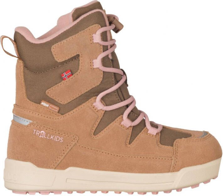 Trollkids Kid's Finnmark Winter Boots Winterschoenen beige bruin