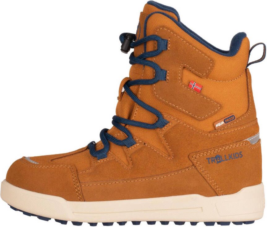 Trollkids Kid's Finnmark Winter Boots Winterschoenen oranje bruin