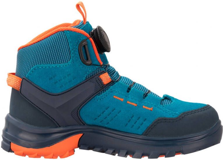 Trollkids Kid's Gjende Hiker Mid Wandelschoenen blauw